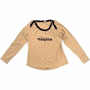 Kate Quinn Mama Shirt Small Organic Cotton Top